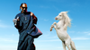 Snoop Dogg is “fucking scared” of horses